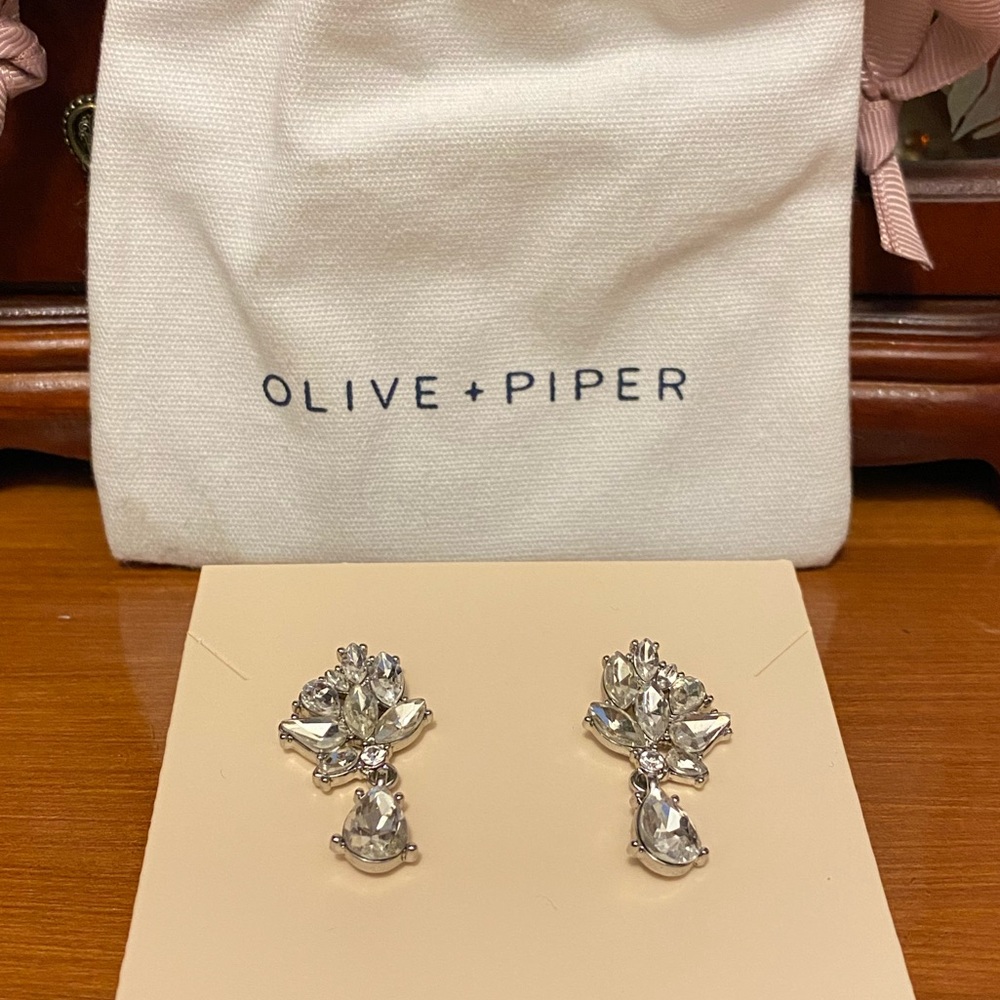 Jasmine Drops earrings by Olive and Piper